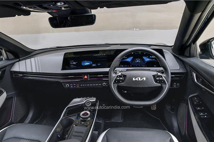 Kia EV6 interior dashboard 